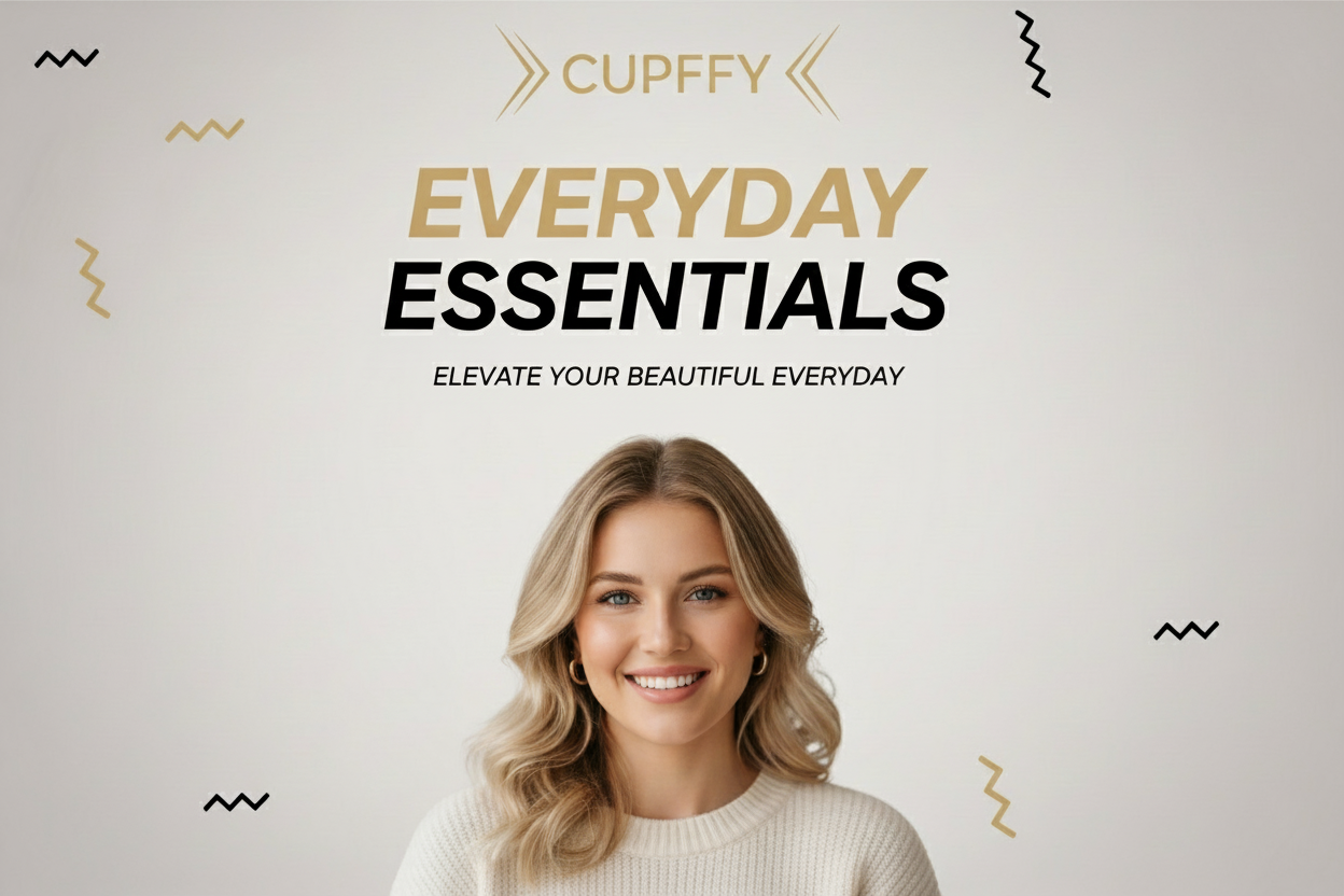 Cupffy Everyday Essentials - Banner Desktop Muito Compacto